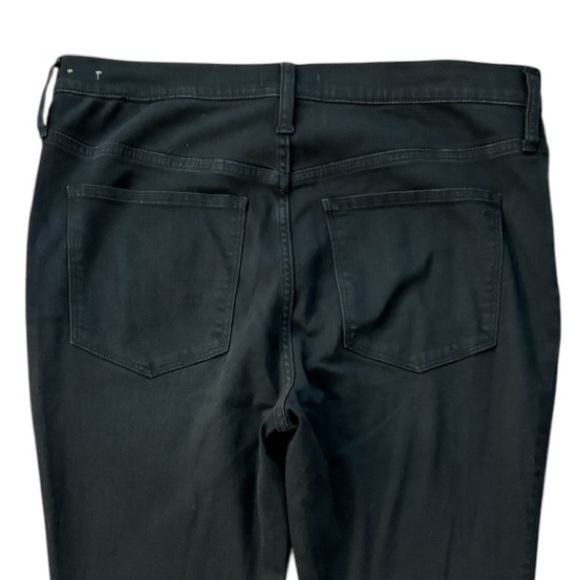 Madewell‎ 11" Roadtripper Super Soft Black Denim Jeans Women's Size 33 NWOT - Picture 4 of 8
